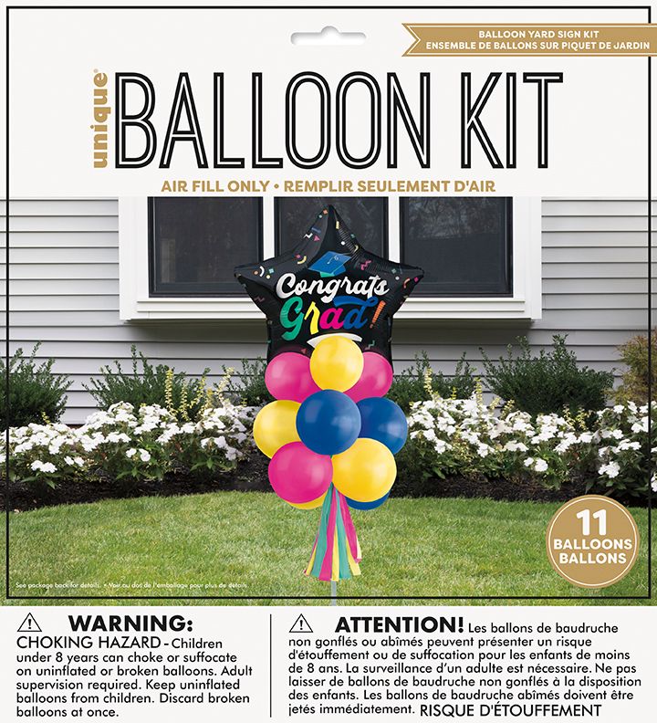 Rad Grad - Balloon Yard Sign