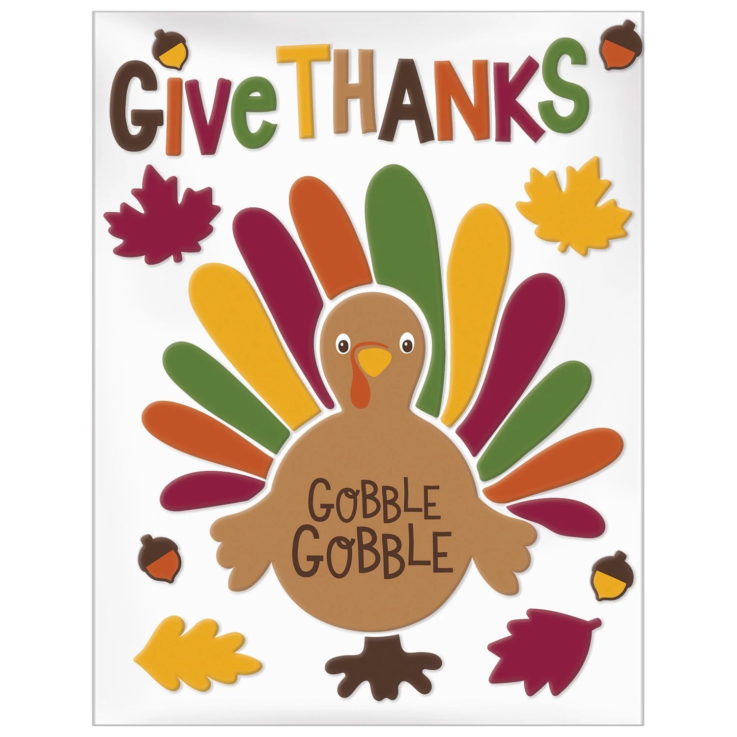 Gobble Gobble Gel Clings
