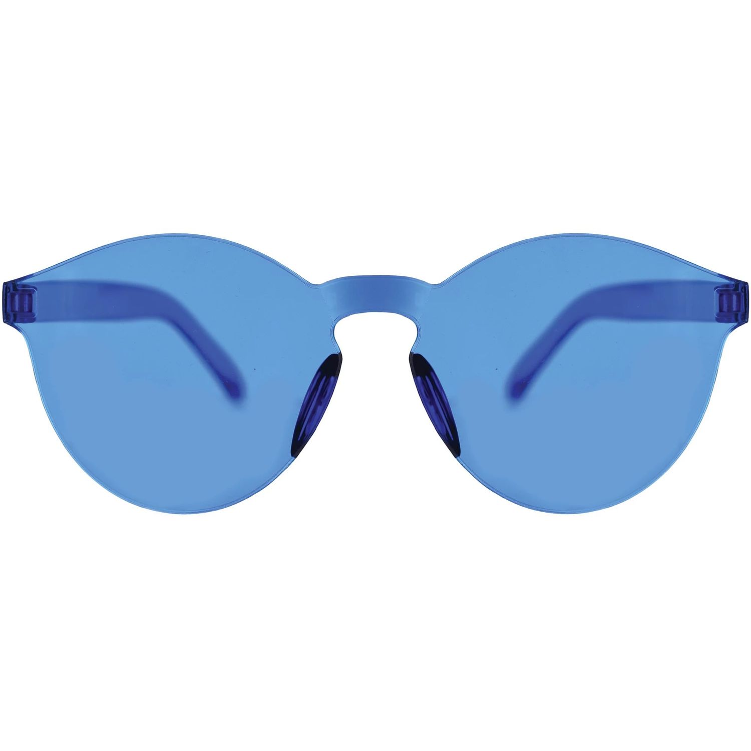Frameless Colored Glasses - Blue