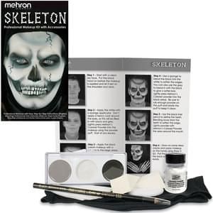 Skeleton Makeup Character Kit