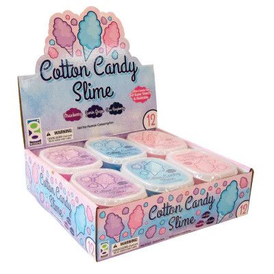 Cotton Candy Slime 12 Ct Box