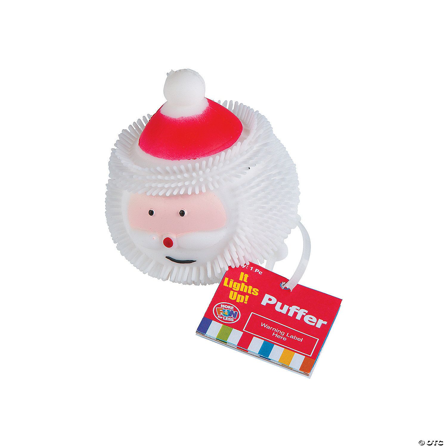 Light-Up Santa Puffer