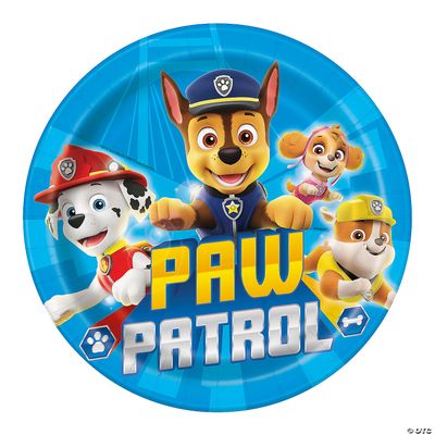 Paw Patrol - 9&quot; Plates 8ct