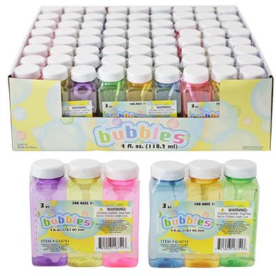 Pastel Bubbles 4oz - 3ct