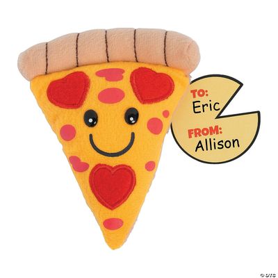 Valentine Pizza Slice Plush