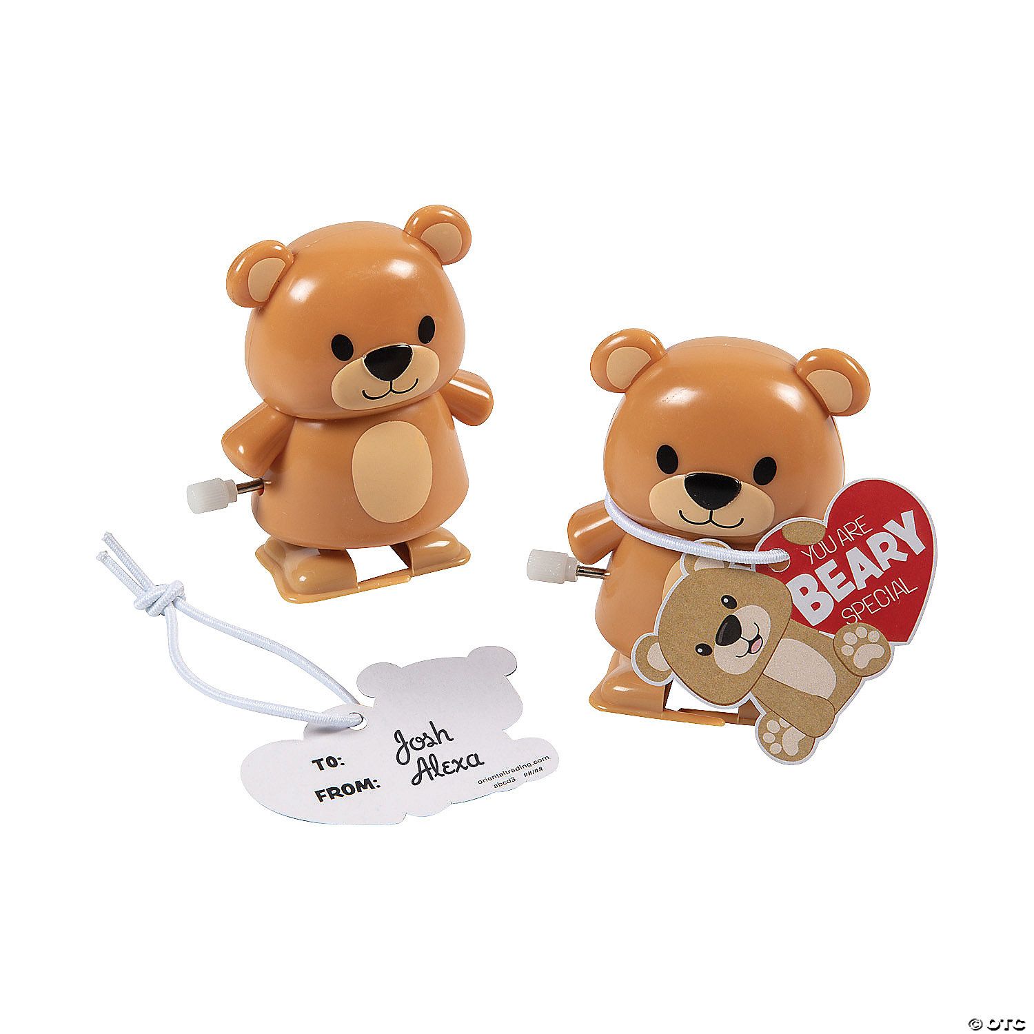 Valentine Exchange -Wind-up Bear 12ct