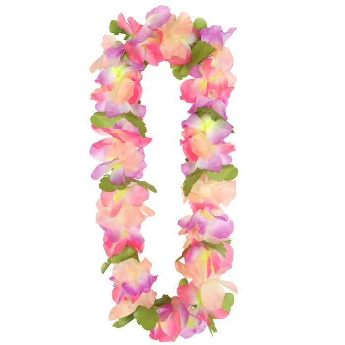 Tropical Garden Lei Silk Petals