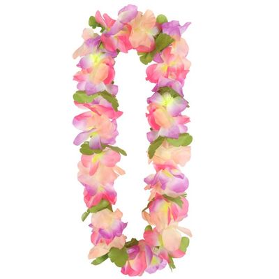 Tropical Garden Lei Silk Petals