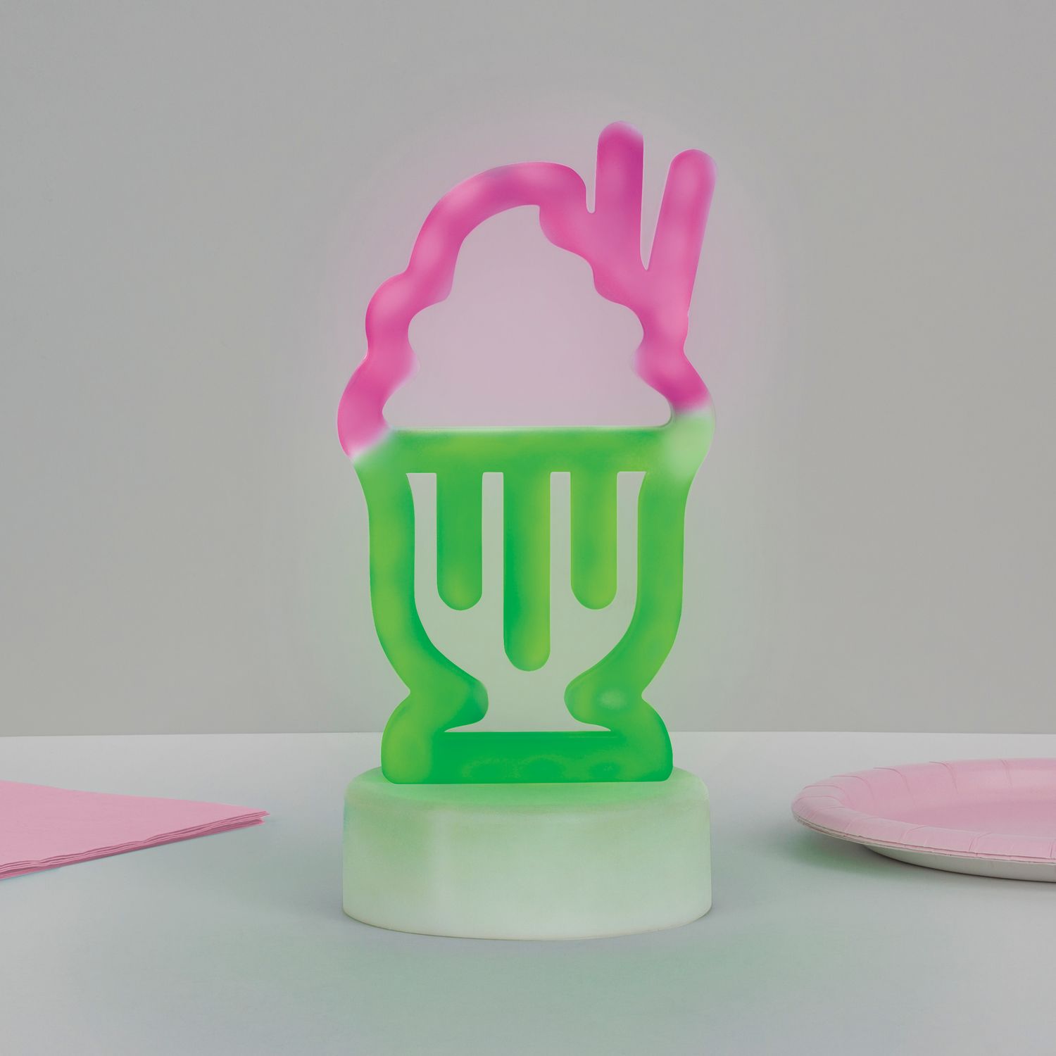 Ice Cream Shaped LED Sign