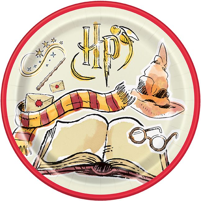 Harry Potter - 9&quot; Plates 8ct