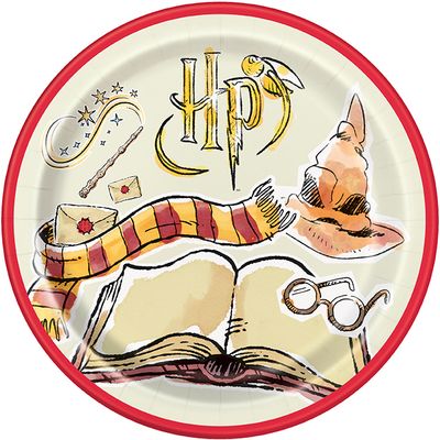 Harry Potter - 9&quot; Plates 8ct