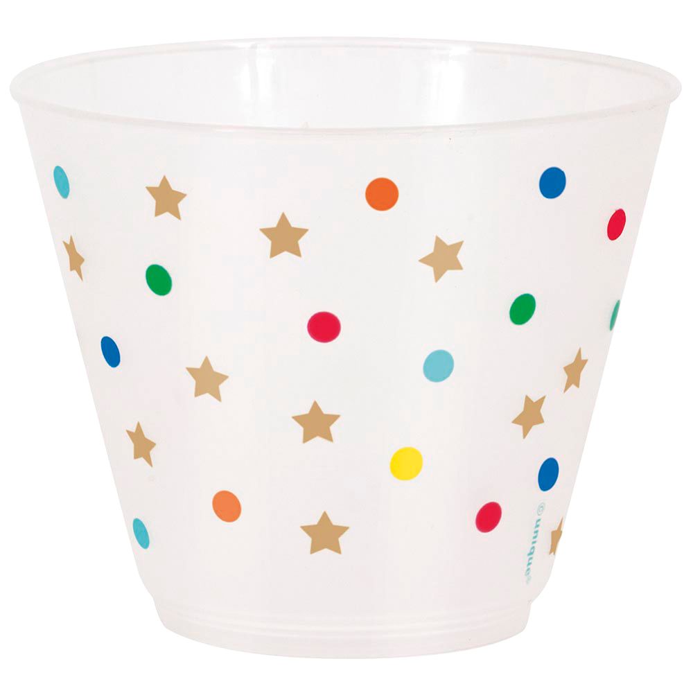 Dots &amp; Stars - 9oz Plastic Tumbler