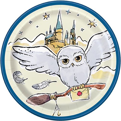 Harry Potter - 7&quot; Plates 8ct