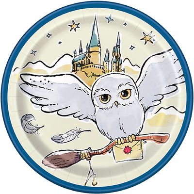 Harry Potter - 7&quot; Plates 8ct
