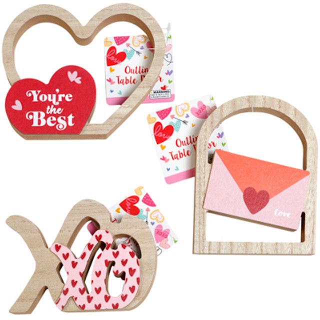 Valentine MDF Outline Décor