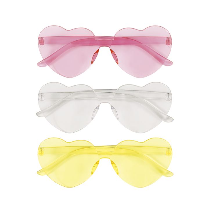 Heart Shapped Glasses 3ct