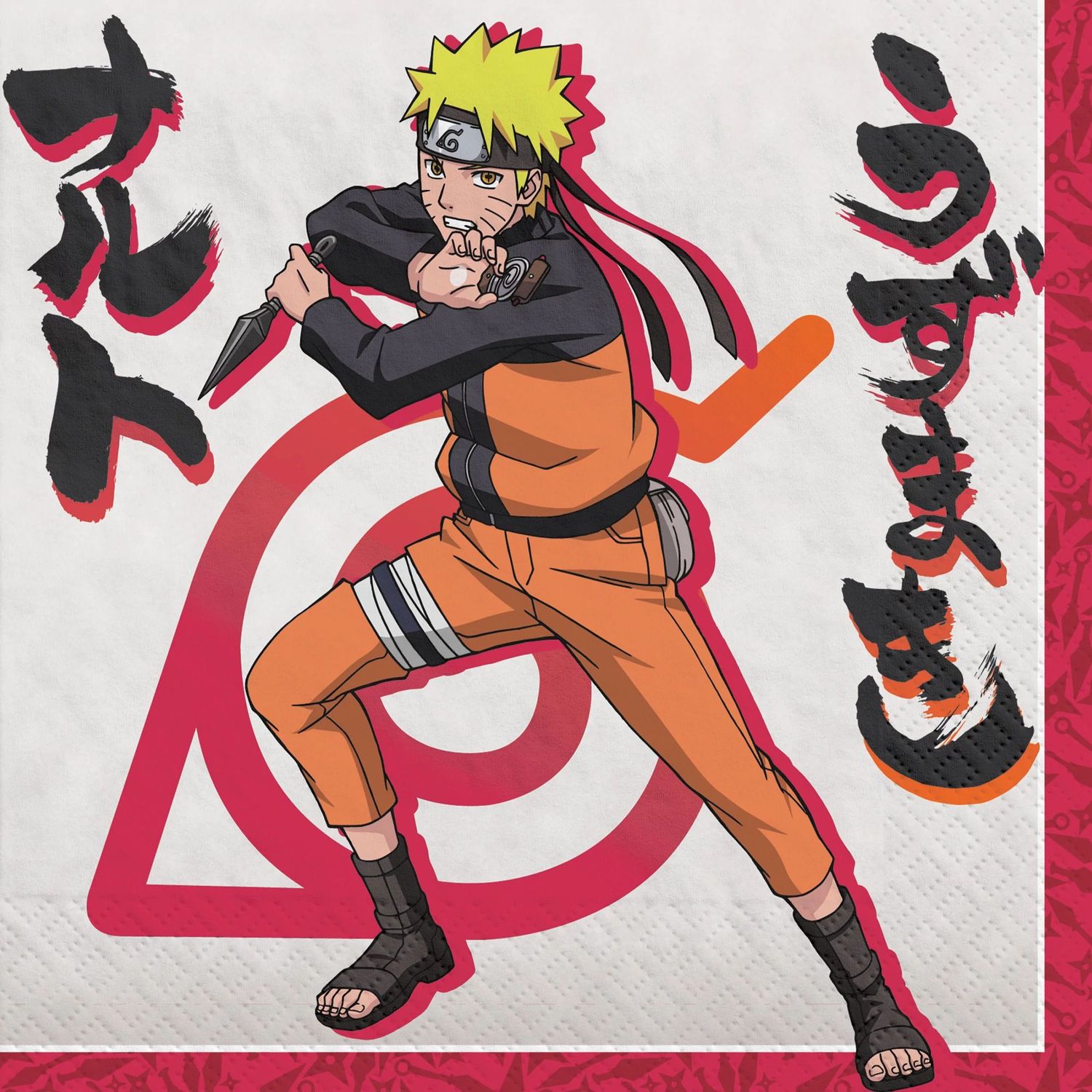 Naruto Luncheon Napkin - 16ct