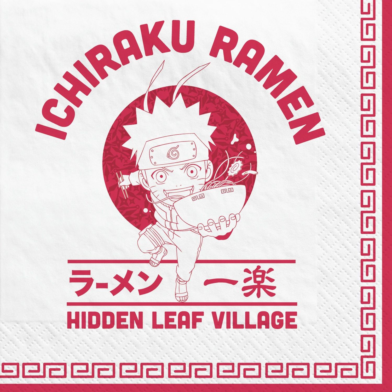 Naruto Beverage Napkin - 16ct