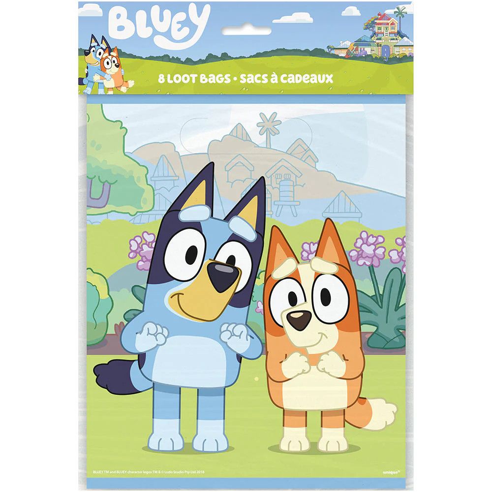 Bluey - Loot Bags  8ct