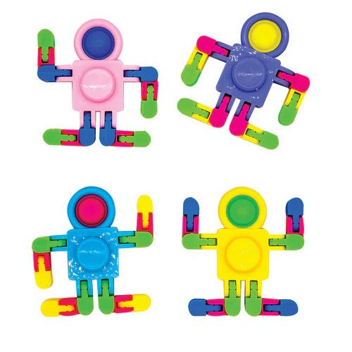 Pop &amp; Spin Wacky Guy 24ct - Single
