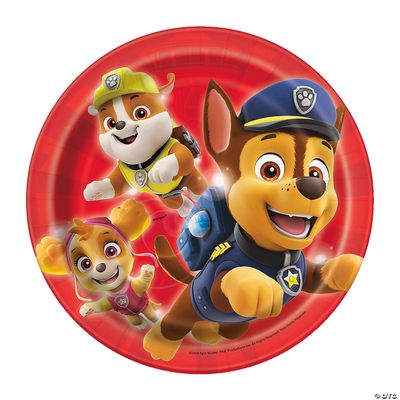 Paw Patrol - 7&quot; Plates 8ct
