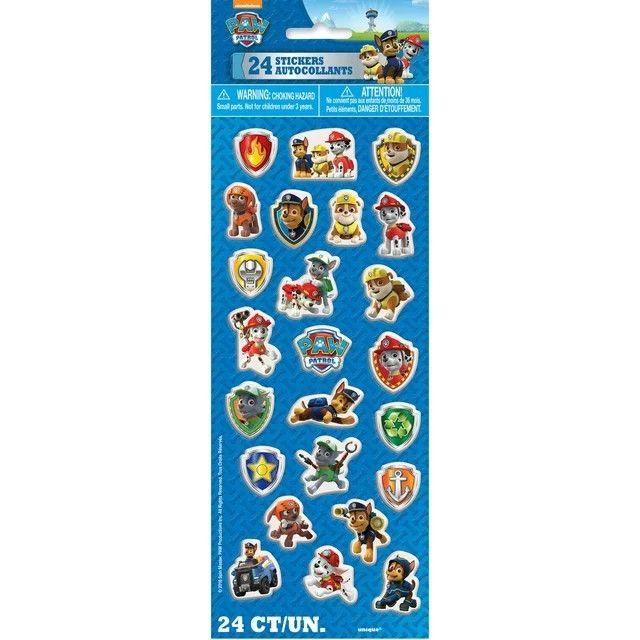 Paw Patrol - Puffy Sticker Sheet 1ct
