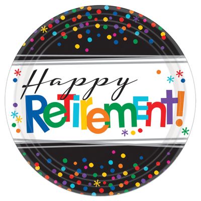 Offically Retired - 10&quot; Plates 8ct