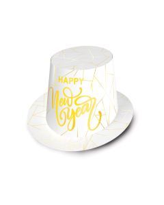 White New Year Gold Hi-Hat