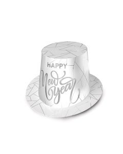 White New Year Silver Hi-Hat
