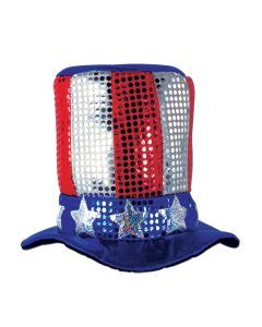 Glitz &#39;N Gleam Uncle Sam Top Hat