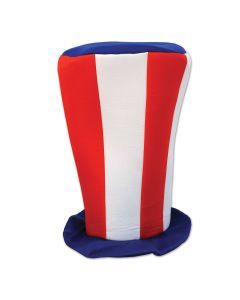 Patriotic Plush Tall Top hat