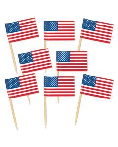 US Flag Picks 50ct