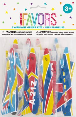 Airplane Glider Kit - 8 Ct