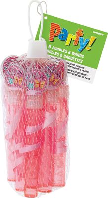 Bubble &amp; Wand Tubes - 8 Ct Net Bag