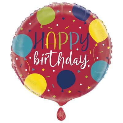 Balloon Party - 18&quot; Helium Filled Foil Balloon