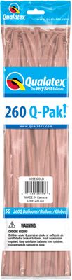 260Q Q-Pak Metallic Rose Gold 50 Ct.