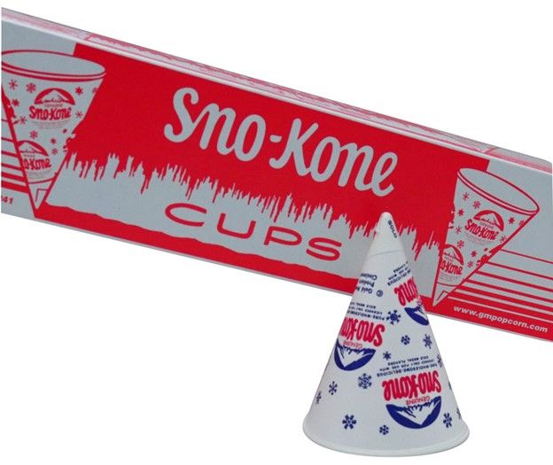 Sno-Kone Cups 6oz. 200 Ct