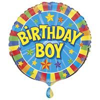 Birthday Boy - 18&quot; Helium Filled Foil Balloon