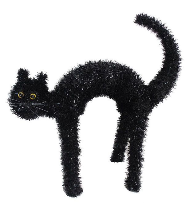 Tinsel Cat 3D 17&quot;