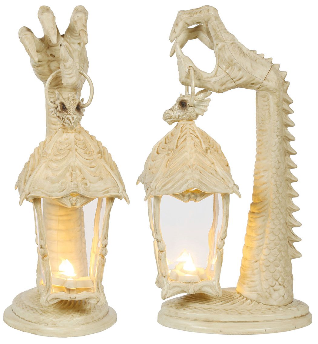 Dragon Arm Holding Lantern Light-Up 16.5&quot;