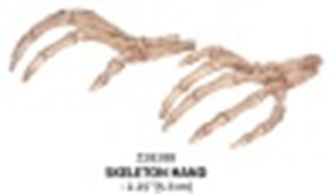 8in Skeleton Hand Bone Left/Right