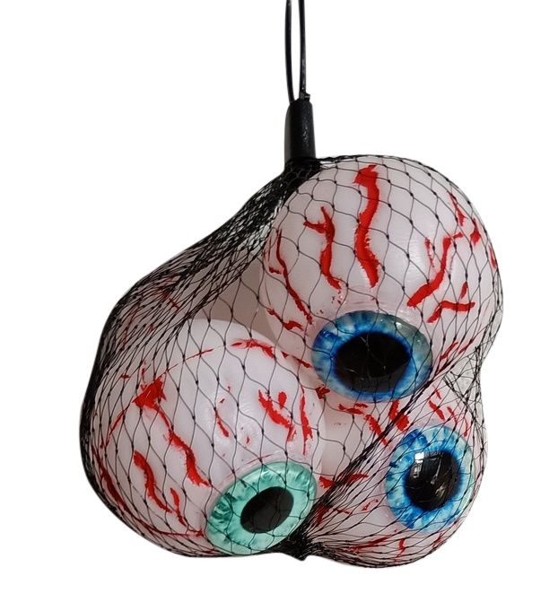 2&quot; Glow Eyeballs in Mesh Bag 4ct