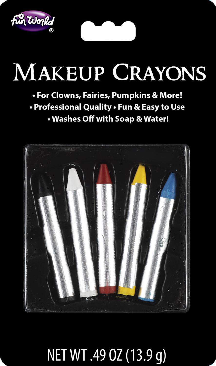 Festive Makeup Crayons 5ct