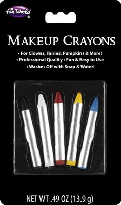 Festive Makeup Crayons 5ct