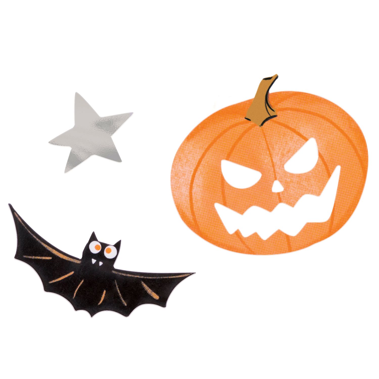 Bats &amp; Boos Jumbo Foil Confetti