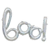 Irridecent BOO - Air Filled Foil