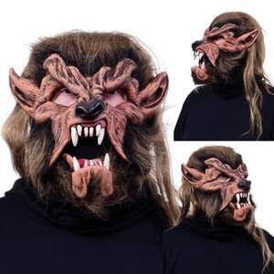 Lone Wolf Moving Mouth Mask