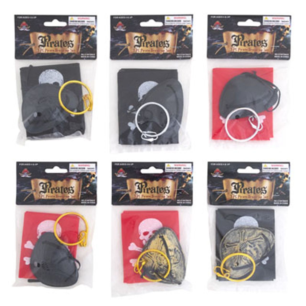Pirate Patch Set 3pc