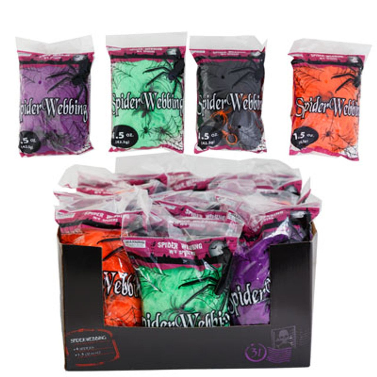 Spider Webbing 1.5oz Colors