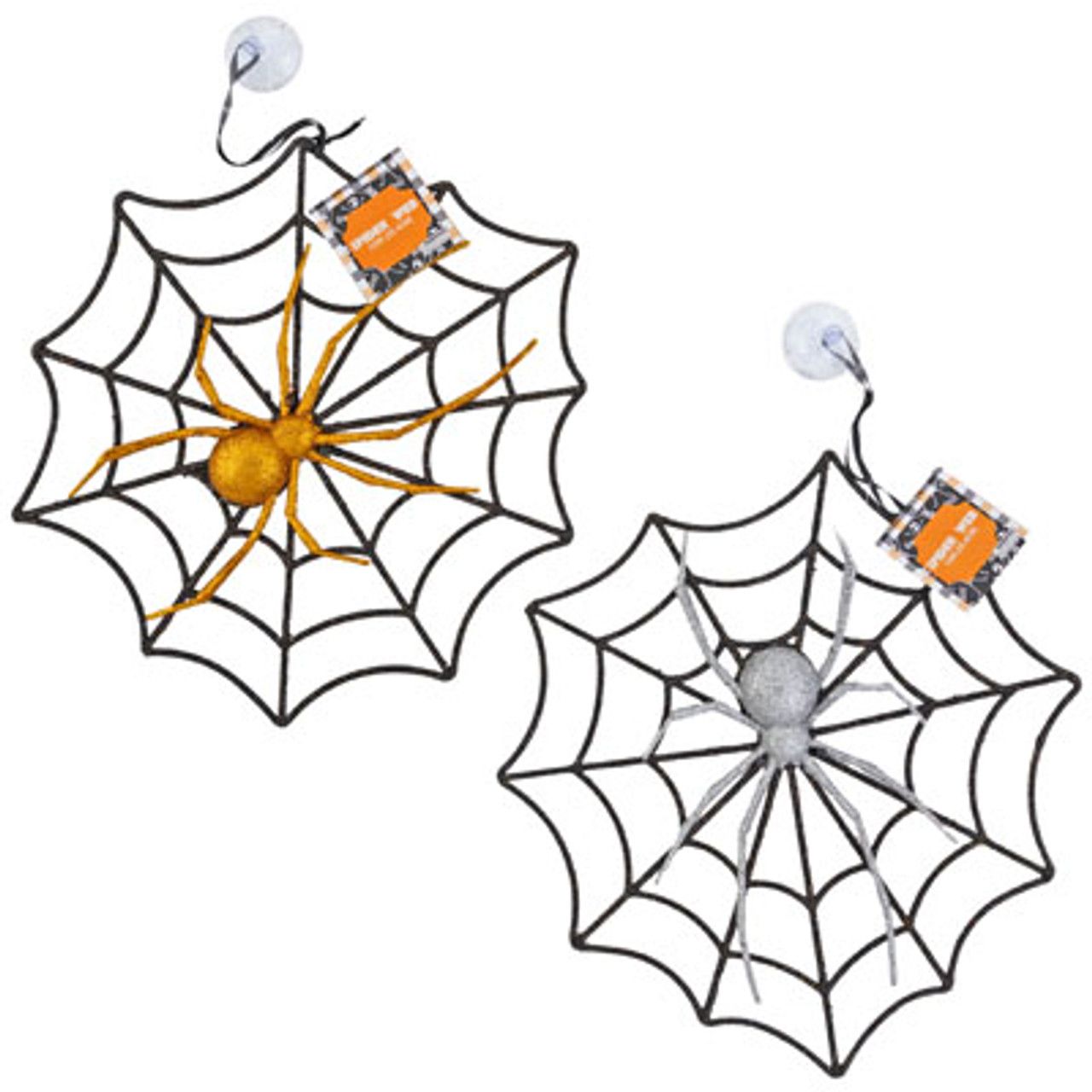 Glitter Web Hanging Décor